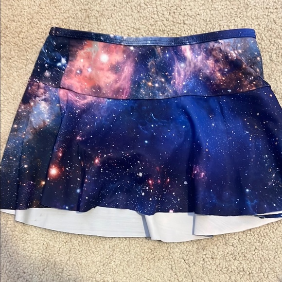 Lot of 3 Lands End Girls Swim Skirts - Pink, Blue, Star , Sky - Picture 5 of 9
